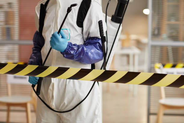 Professional Trauma Scene Cleanup technician working in Agoura Hills, CA